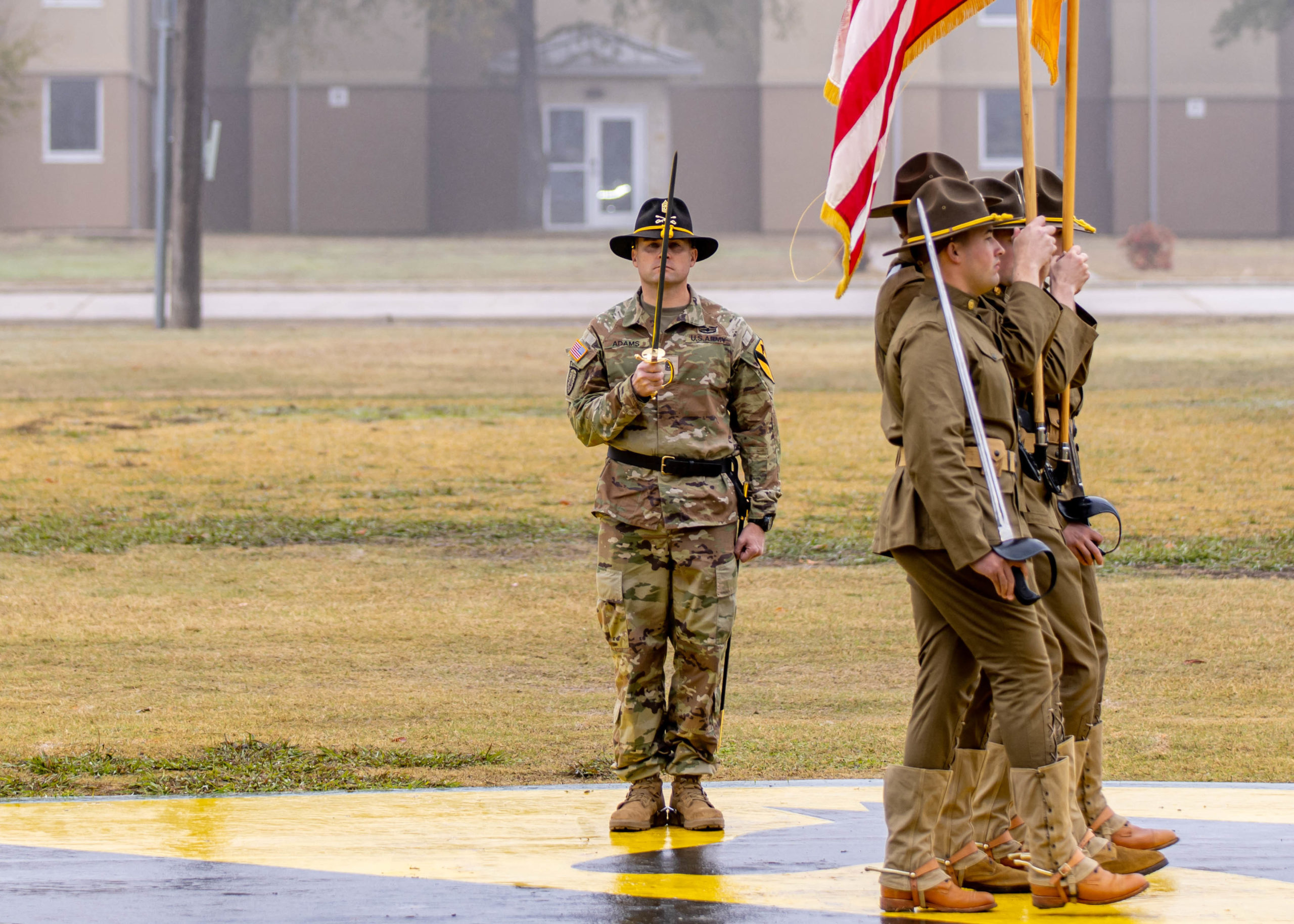 Black Jack Brigade Holds Change of Responsibility Ceremony