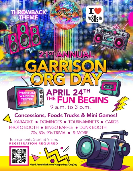 21st Annual Garrison Organizational Day