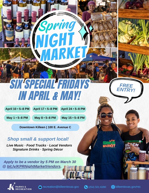 City of Killeen - Spring Night Market