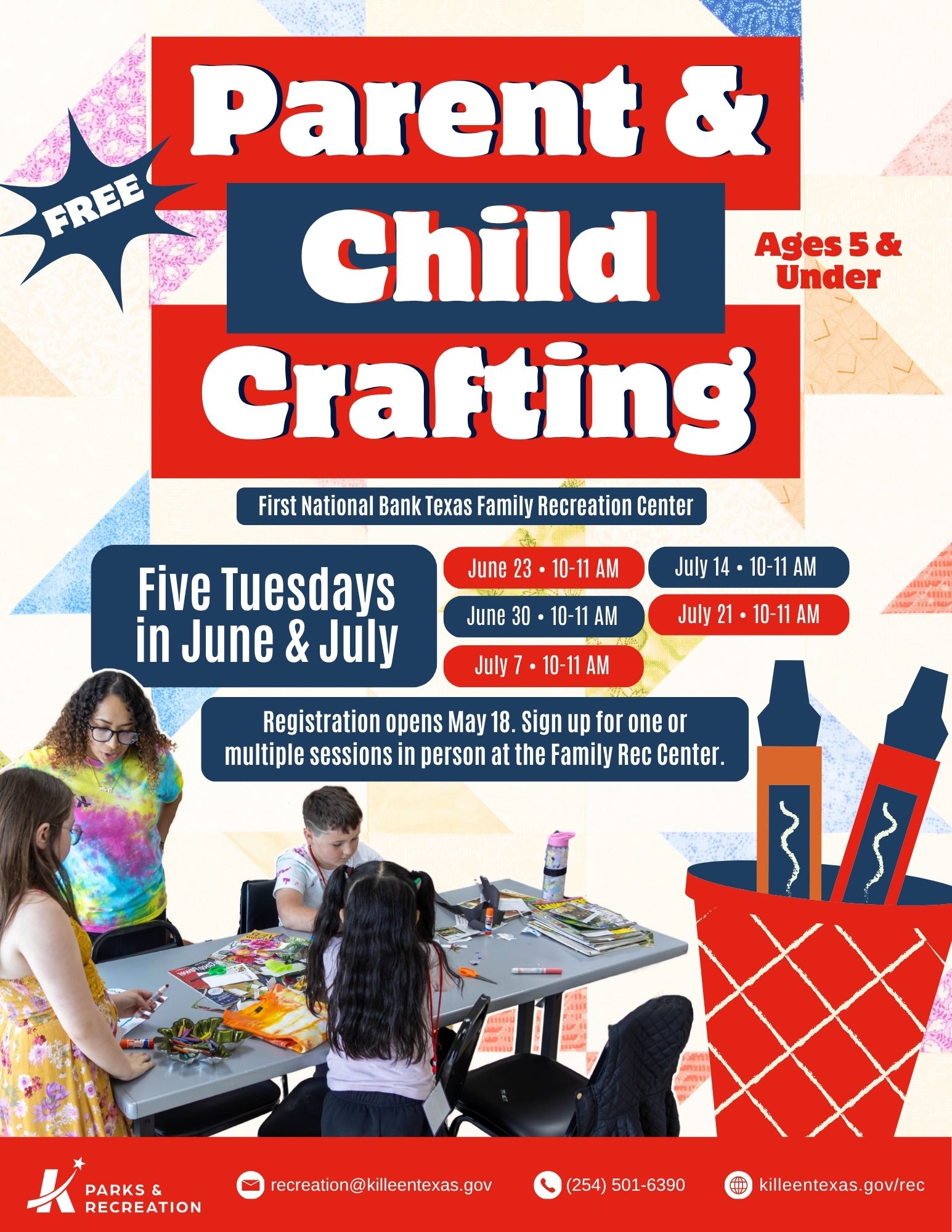 City of Killeen - Parent and Child Crafting