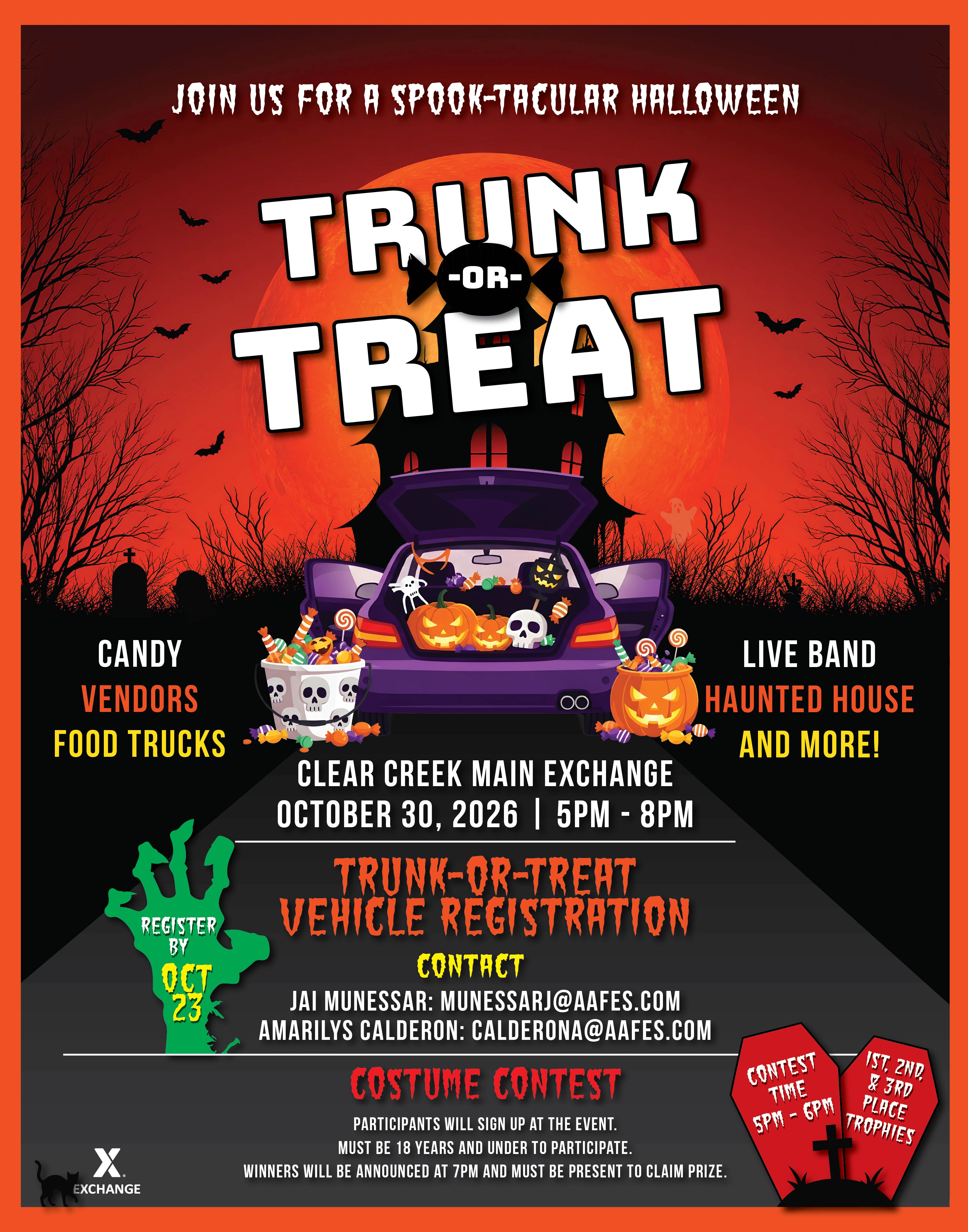 Trunk-or-Treat at the PX