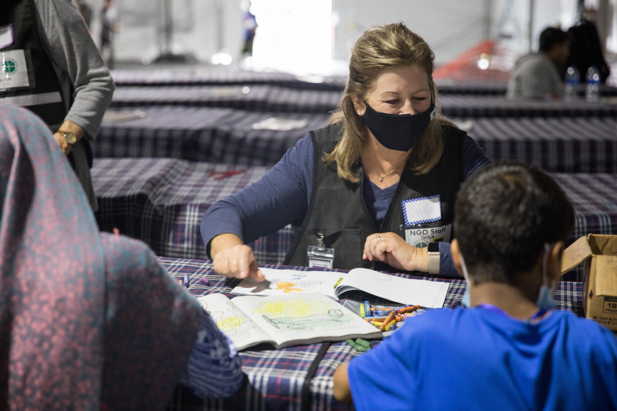 Arts and Crafts  when Afghan Children  Fort Lee Press Center