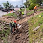 Work being done to repair, preserve World War II POW stonework