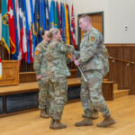 MSCoE’s first command chief warrant officer passes saber to successor